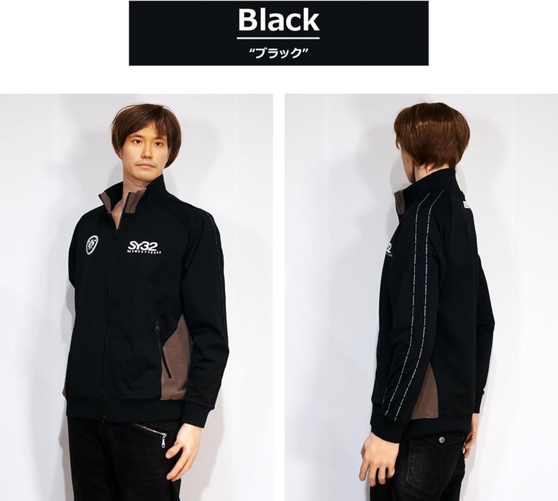 Amazon | SY32 LOGOプリント ZIP UP ドライスウェットジャケット Amazon | SY32 LOGOプリント ZIP UP ドライスウェットジャケット