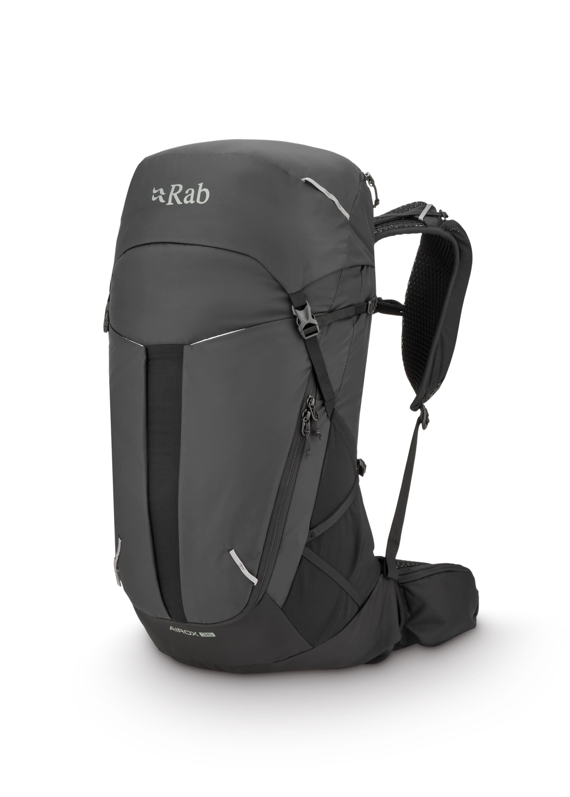 Rab Men's Airox Backpack - Lightweight Breathable Backpack for Hiking, Trekking, & Backpacking - Black - 36-Liter (Back Length - Medium/Large)