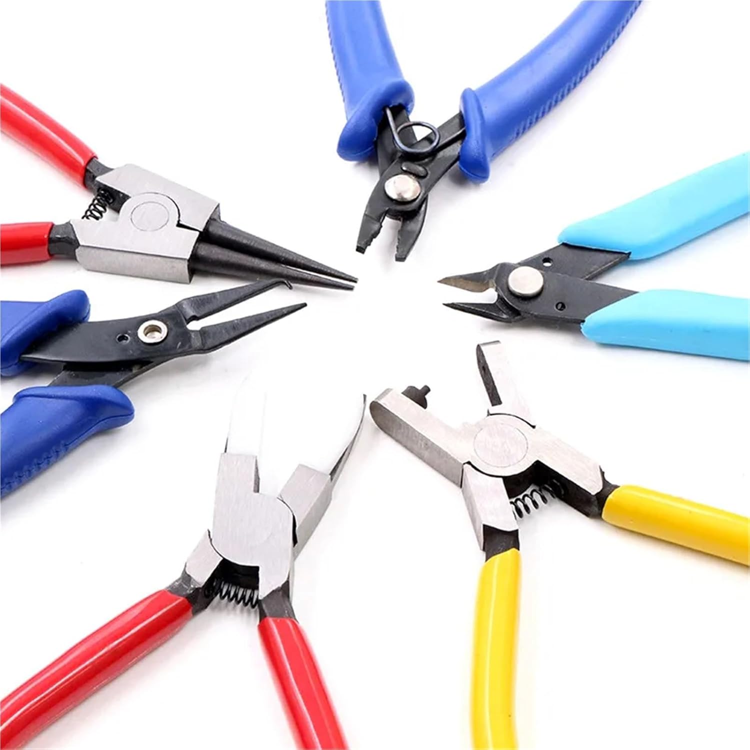 Split Ring Pliers for Jewelry Making 3Pcs Multifunction Split Ring Opener Pliers Tool DIY Hand Tools(AH-101)