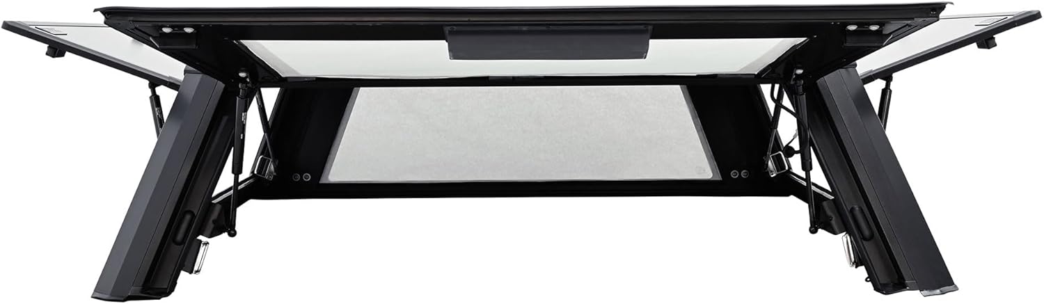 Westin 16-11015 EXP Truck Cap with Solid Front Glass fits 2015-2022 Colorado Canyon 5' Bed Matte Black