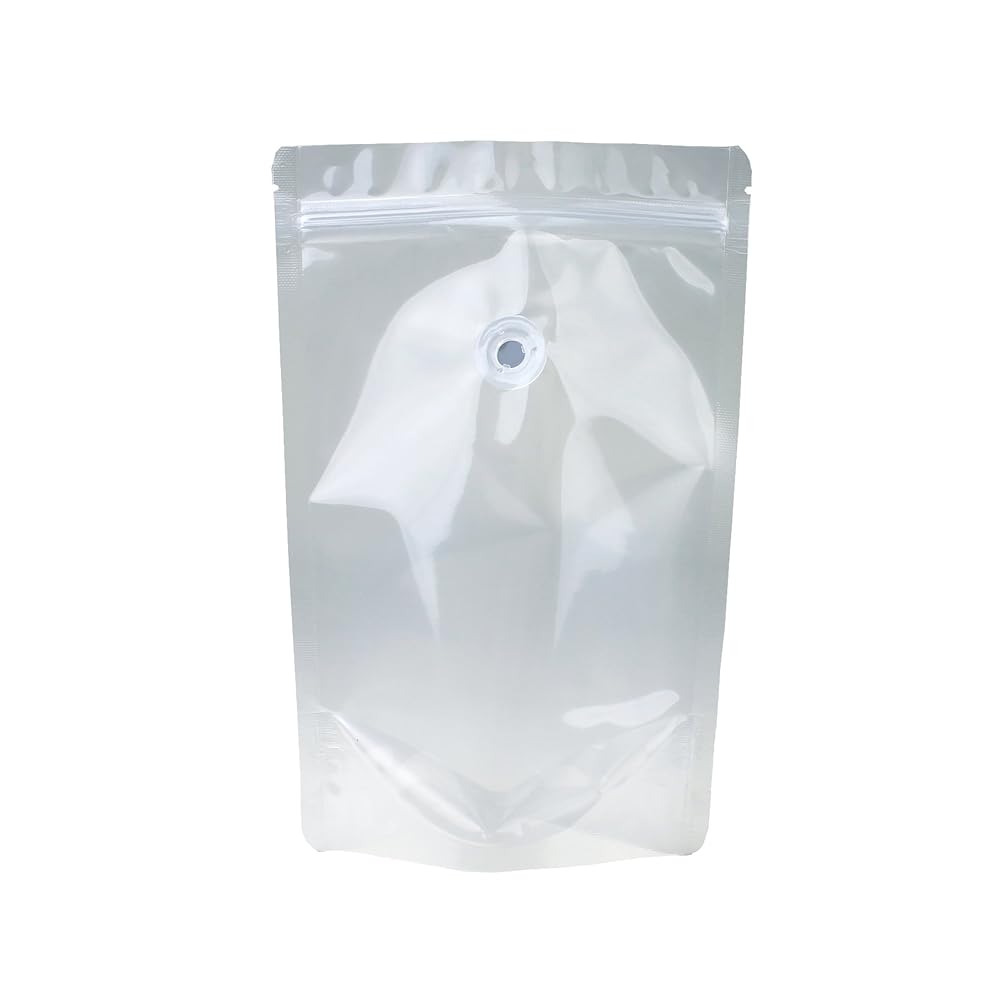 Amazon.com: Awe Package Clear Stand up Zipper Pouch Coffee