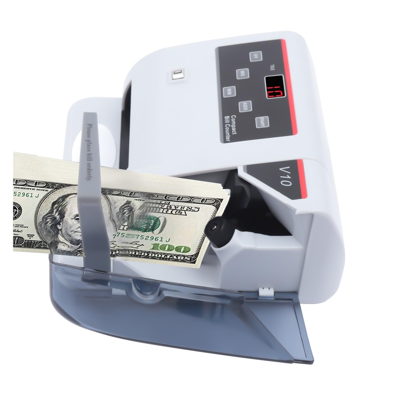 Contabanconote, Macchina contasoldi, 600 pezzi/min con rilevamento WM for USD e multivaluta per aziende