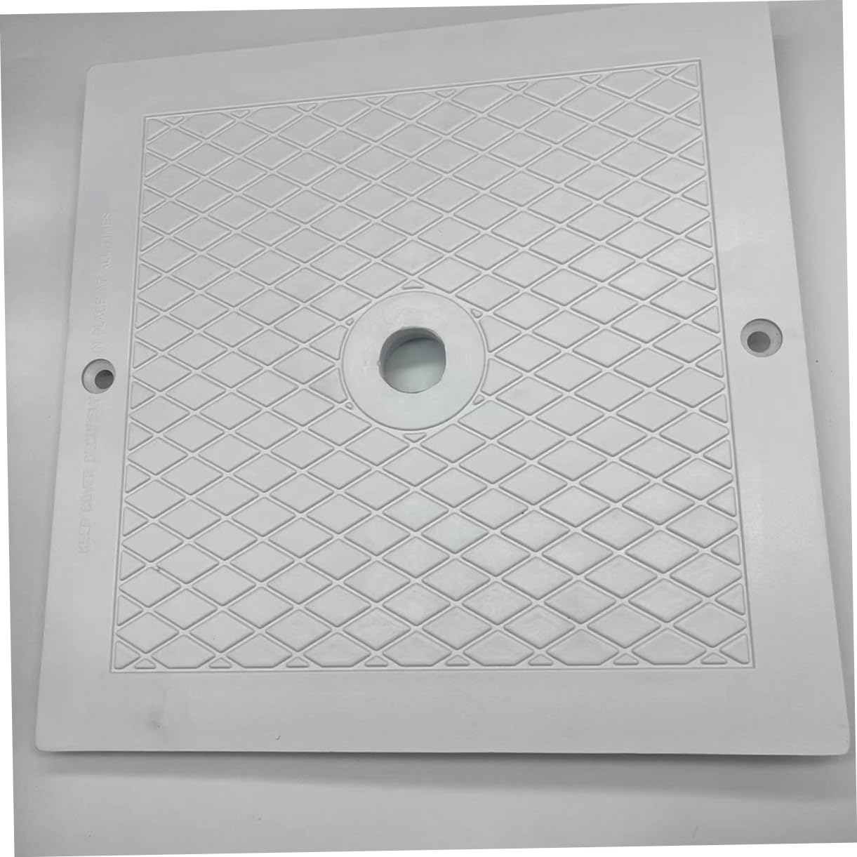 2 Piezas Tapa Cuadrada para Skimmer de Piscina Accesorio Resistente para de Desnatador Fácil Reemplazo y Prevención de Residuos