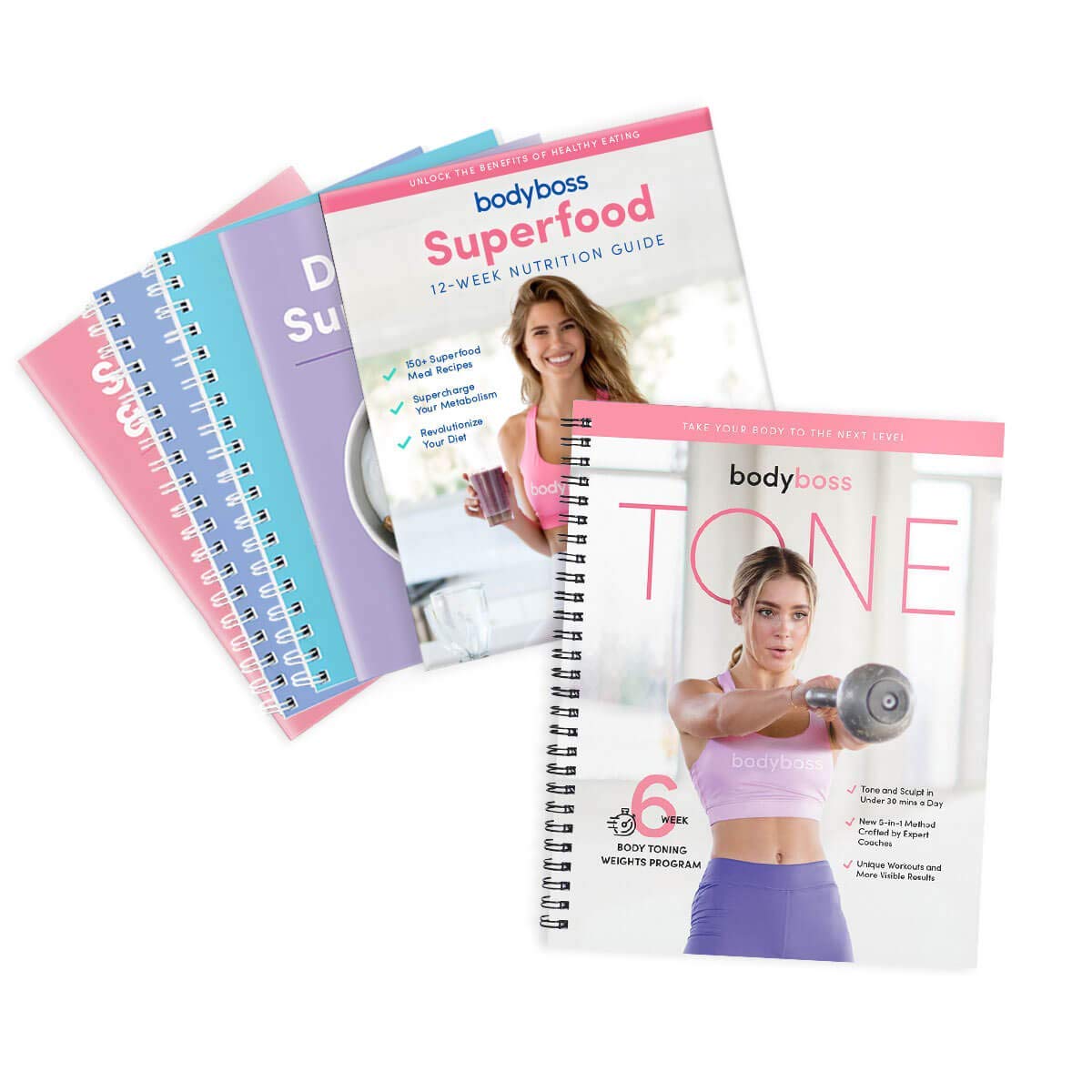 BodyBoss Tone & Nutrition Bundle. Includes Tone Guide Superfood Nutrition Guide