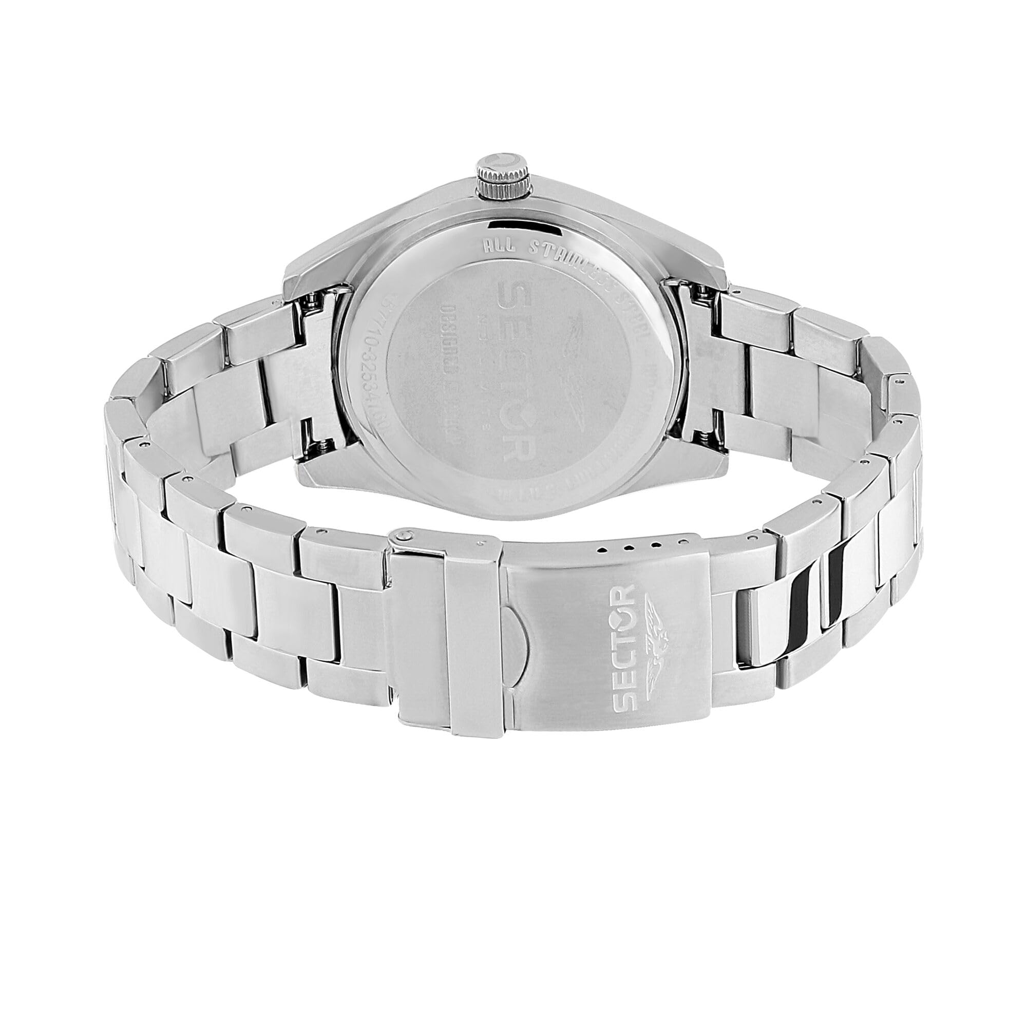 Sector No Limits Orologio da Uomo Analogico al Quarzo con Cinturino in Acciaio Inox – R3253476001