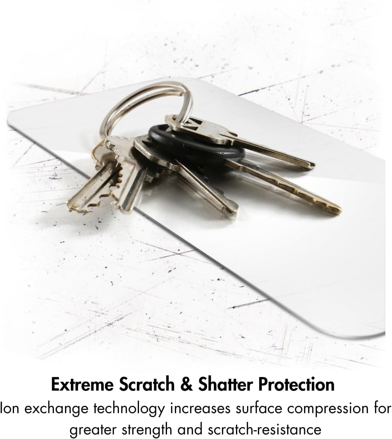 ZAGG InvisibleShield - Pellicola protettiva in vetro per la privacy per iPhone 13, iPhone 13 Pro e iPhone 14, protezione 3X da urti e graffi, in vetro temperato, senza sbavature, privacy bidirezionale