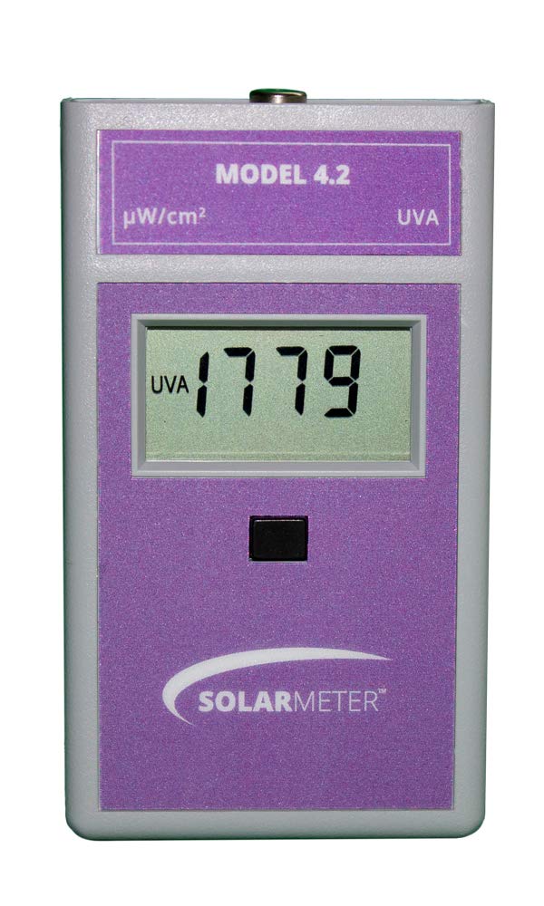 Solarmeter Model 4.2 Sensitive UVA Meter - Measures 320-400nm with range from 0-1999 µW/cm² UVA