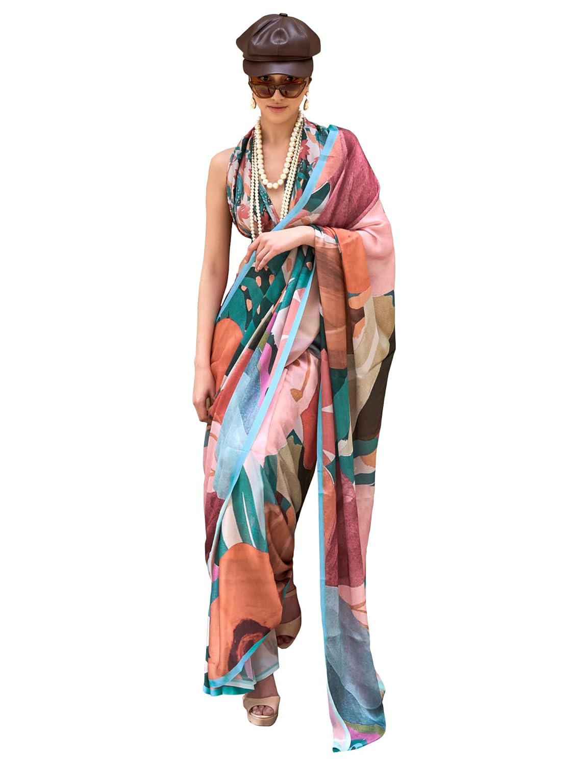AKHILAM Women’s Light Blue...