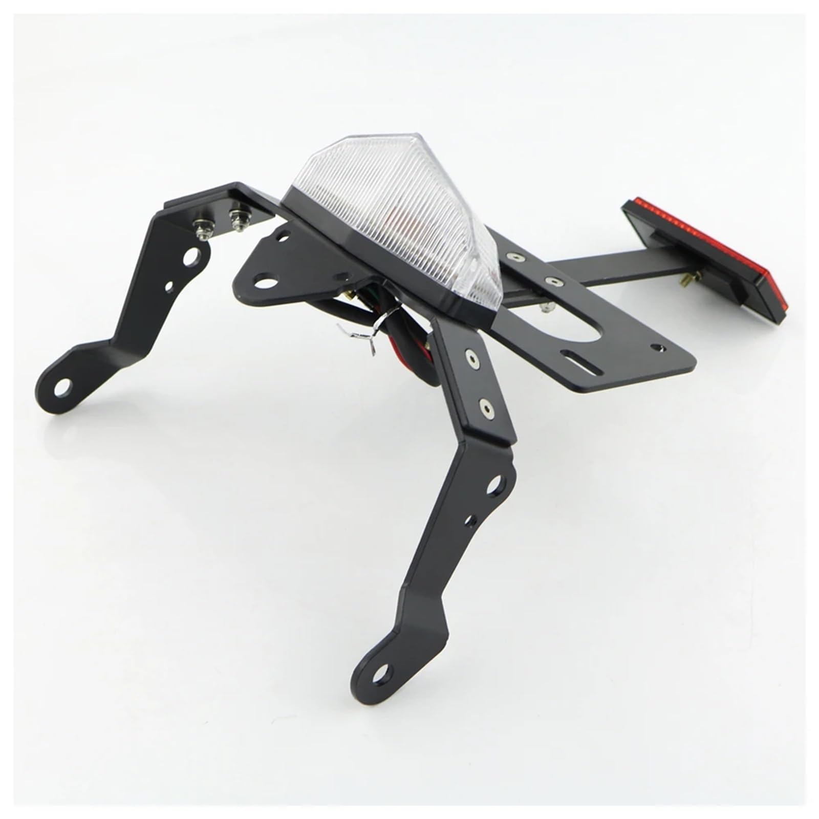 Compatibile Con Per Vulcan Per S Per ABS 2015-2024 Per Cafe Per ABS 2016-2024 Per Cafe 2018-2024 Kit Eliminatore Posteriore Attacco Targa Moto(Clear)