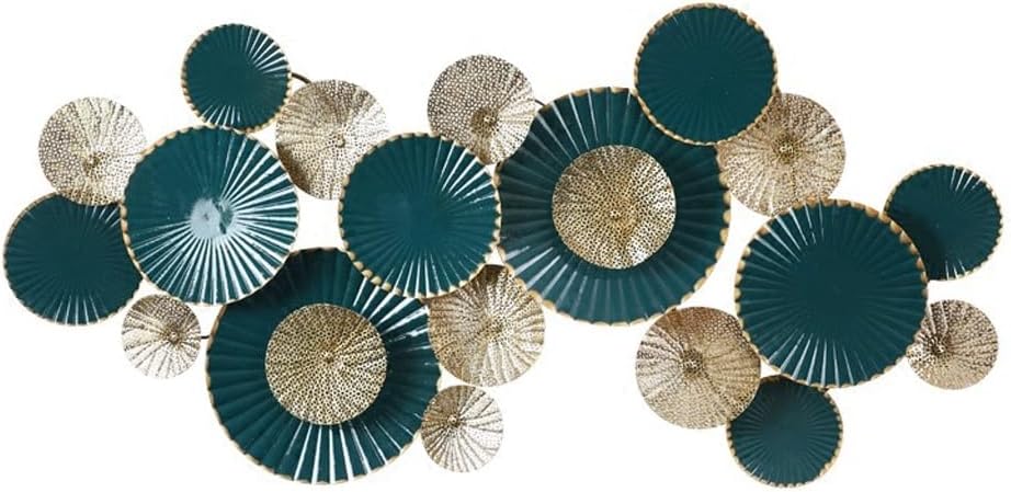 HIONJIN European Living Room Wall Hangings Wall Wall Hanging Decoration Decoration Three-dimensional Iron