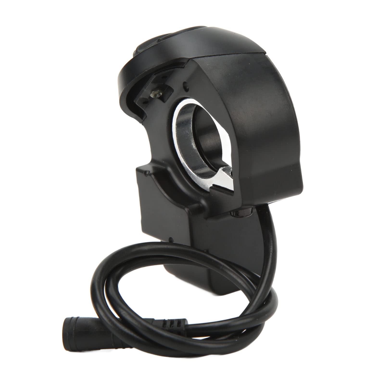 Gonetre Interruptor de Luz para Bicicleta Eléctrica, Montaje en Manillar, Resistente Al Agua, ABS, Fácil Instalación, Interruptor de Luz de para Bicicleta para Patinete Eléctrico