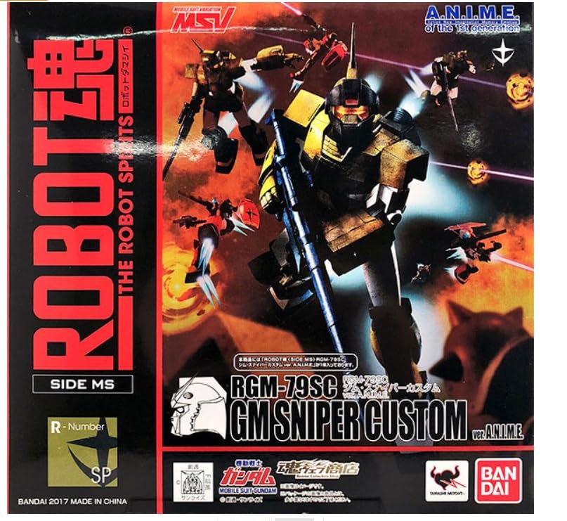 Bandai Robot Spirits RGM-79SC GM Sniper Custom miniatura 1