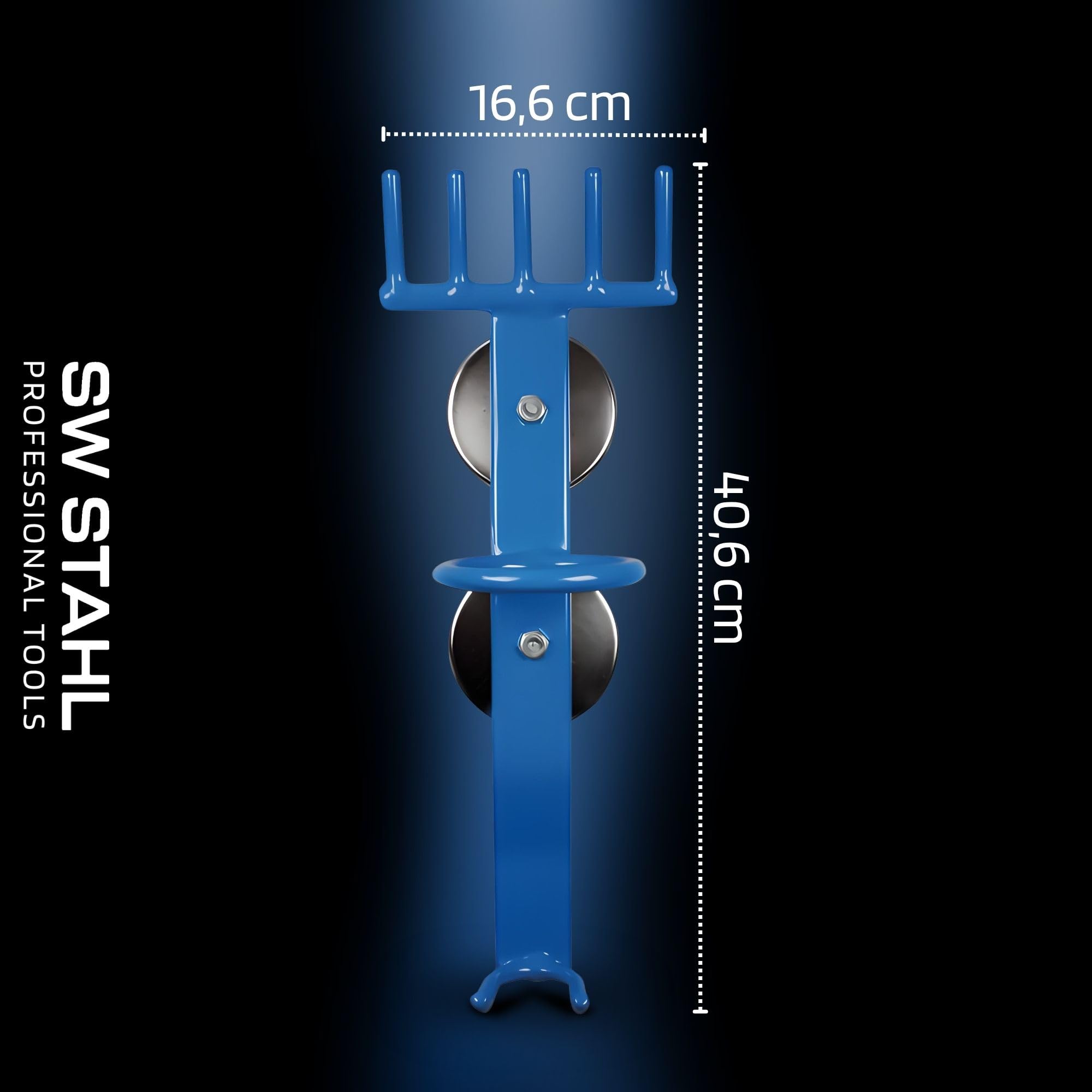 SW-Stahl Magnethalter 07395L für Hebebühnen, Werkzeughalter, 25 kg | Halterung für Schlagschrauber und Drehmomentschlüssel, ideal für Reifenstationen und metallische Oberflächen
