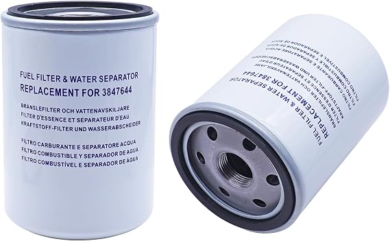 3847644 Fuel Filter Water Separator Replacement for V olvo Penta 2 Pcs
