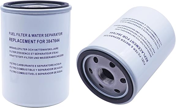 3847644 Fuel Filter Water Separator Replacement for V olvo Penta 2 Pcs