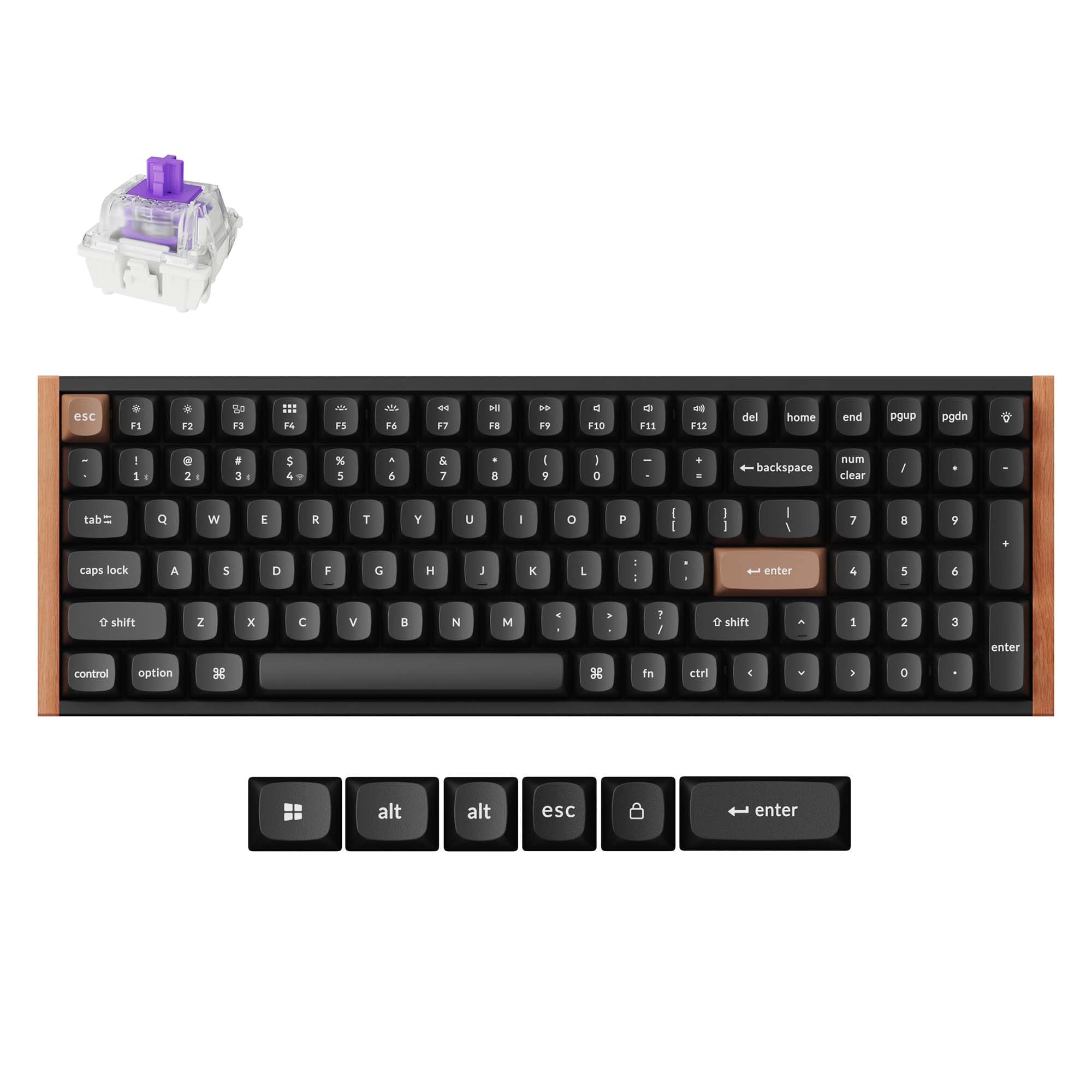 Amazon.com: Keychron K4 HE QMK Wireless Gaming Custom Mechanical