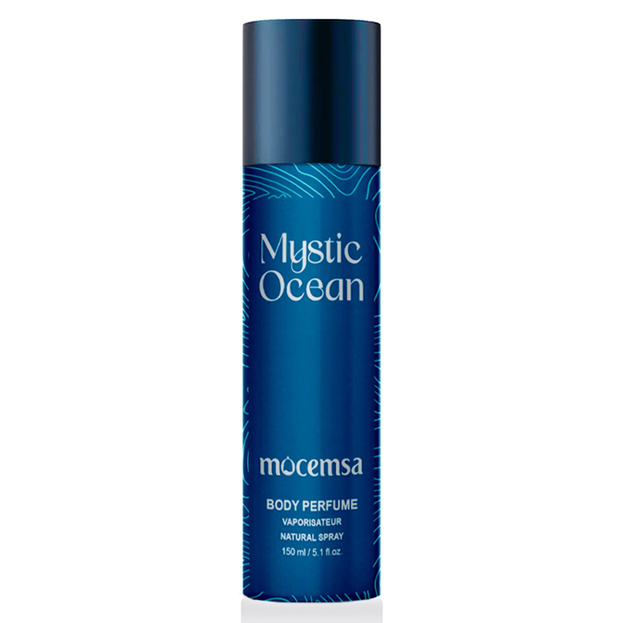Mocemsa Mystic Ocean Pour Homme Body Perfume for Men | Fresh Marine & Aquatic Fragrance | Long-Lasting Deodorant Body Spray | Everyday Office & Summer Scent | Premium Men’s Body Spray | 150ml-image-35