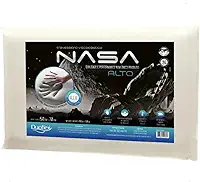 Travesseiro Nasa-X Alto Duoflex Bege Para fronha 50cmx70cm Espuma 100% poliuretano