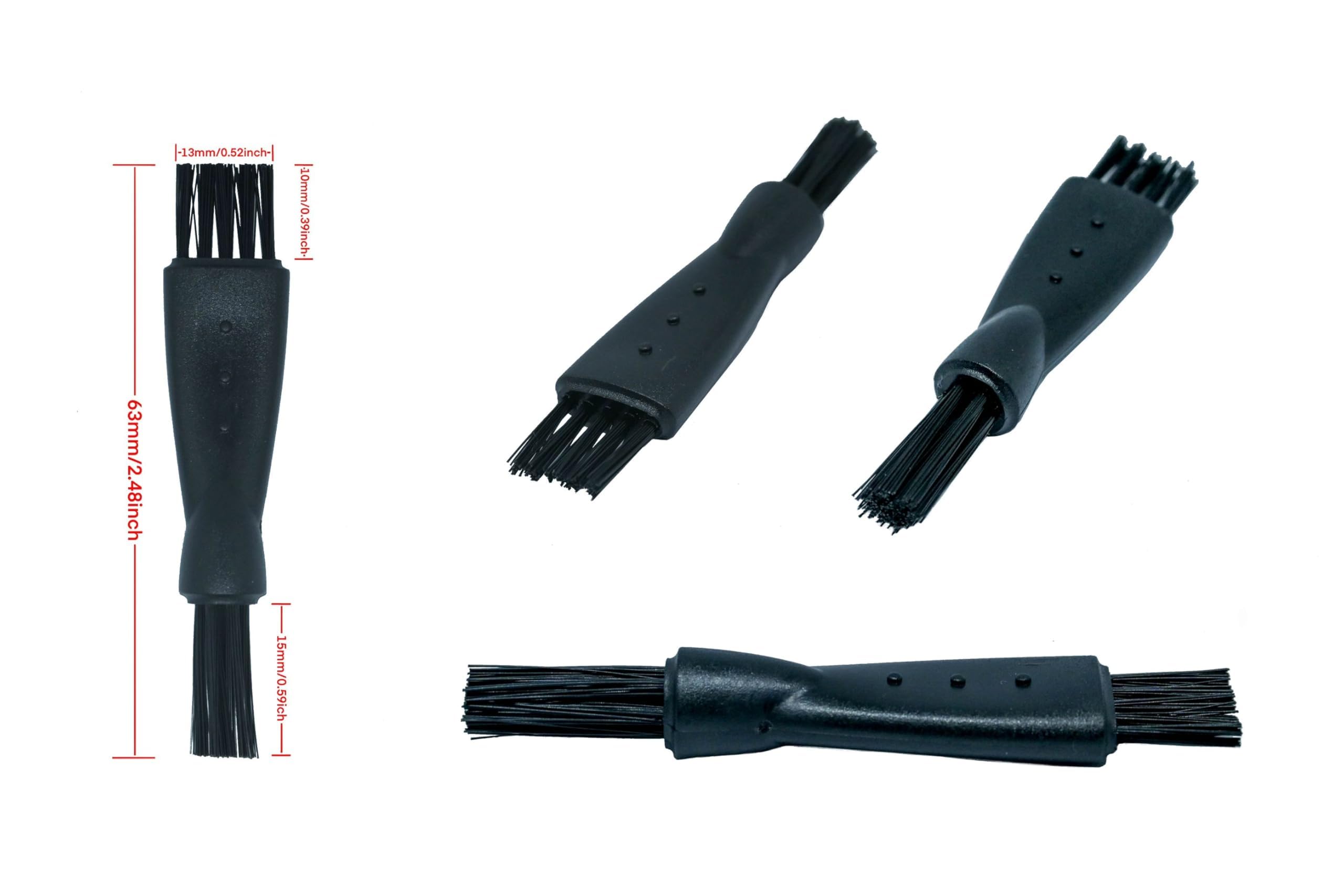 Szczotki do czyszczenia golarki elektrycznej, zestaw 10 szt., wymienne szczotki do czyszczenia golarki, szczotka do czyszczenia Remington, Philips, Wahl, Braun, Remin, Panasonic