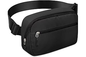 Torryza Women's 2L Crossbody Fanny Pack with Adjustable Strap