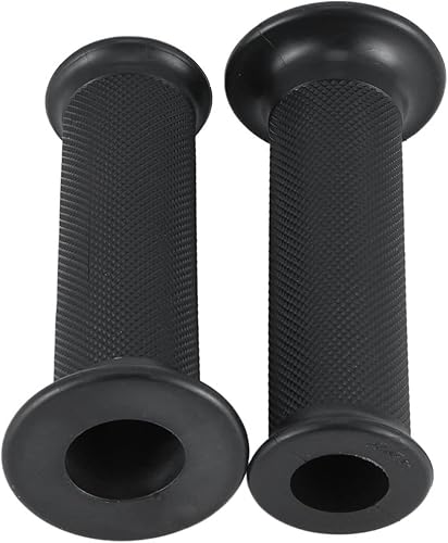WINVOX Motorcycle Handlebar Motorcycle Retro Rubber Classic Motorbike Non-Slip Handle Bar Unviersal Vintage Moto Handlebar for Cafe Racer Motorcycle