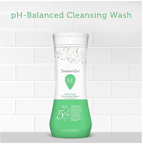 Miniatura 4 de Summer's Eve Lavado de limpieza  Aloe Love  Ideal para pieles sensibles  15 oz cada uno  Paquete de 2