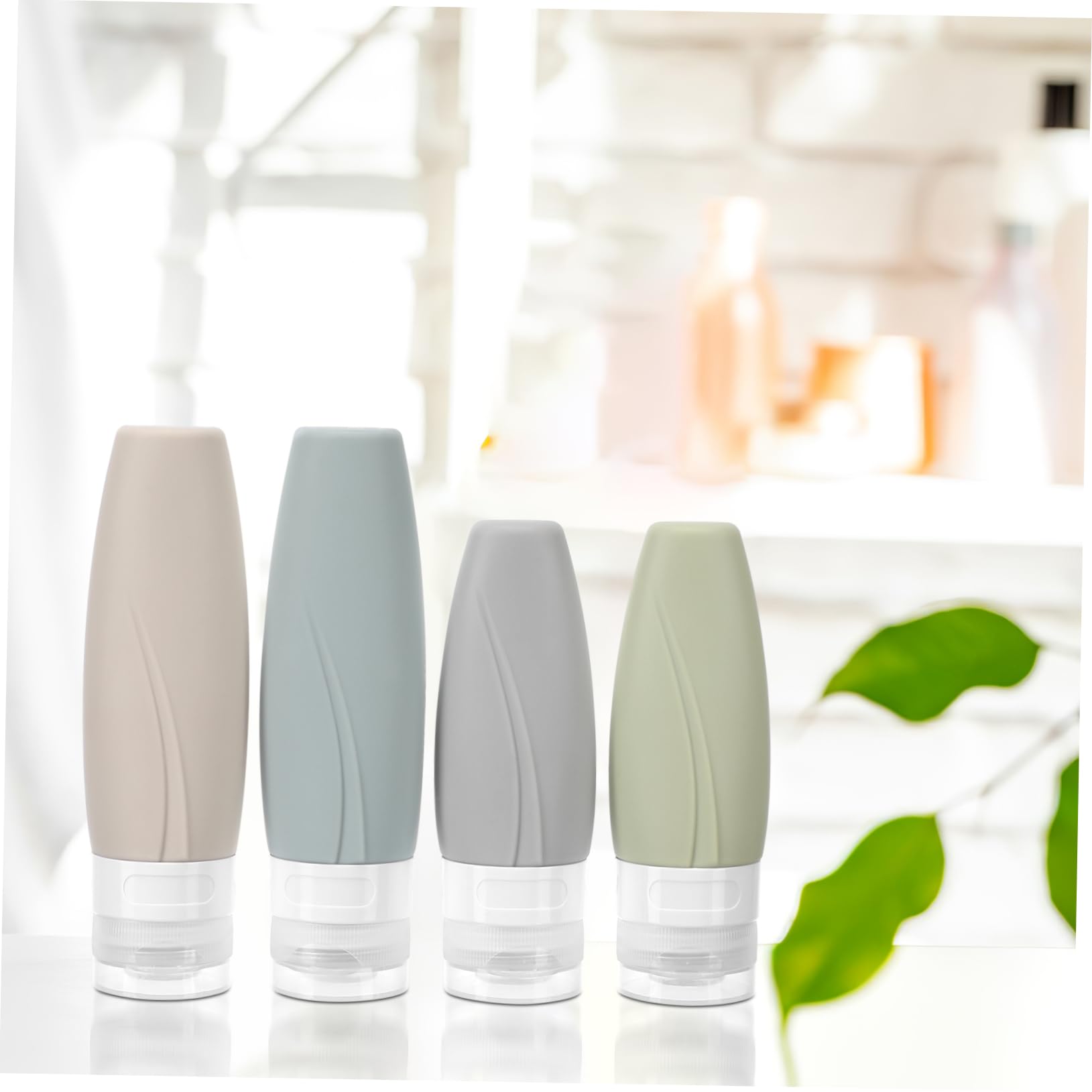 5 Set Di Flaconi Di Viaggio Ricaricabili Flaconi Di Shampoo Da Viaggio Kit Di Articoli Da Toeletta Flaconi Da Viaggio A Prova Di Perdite Balsamo Piccoli Comprimibili