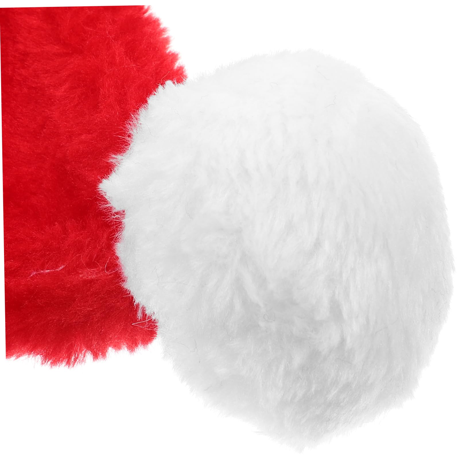 TOPBATHY 5 Piezas Gorro de Papá Noel de felpa cosplay sombrero de santa claus sombrero de fiesta de papa noel gorros navideños christmas hat sombrero de santa claus para navidad felpa corta