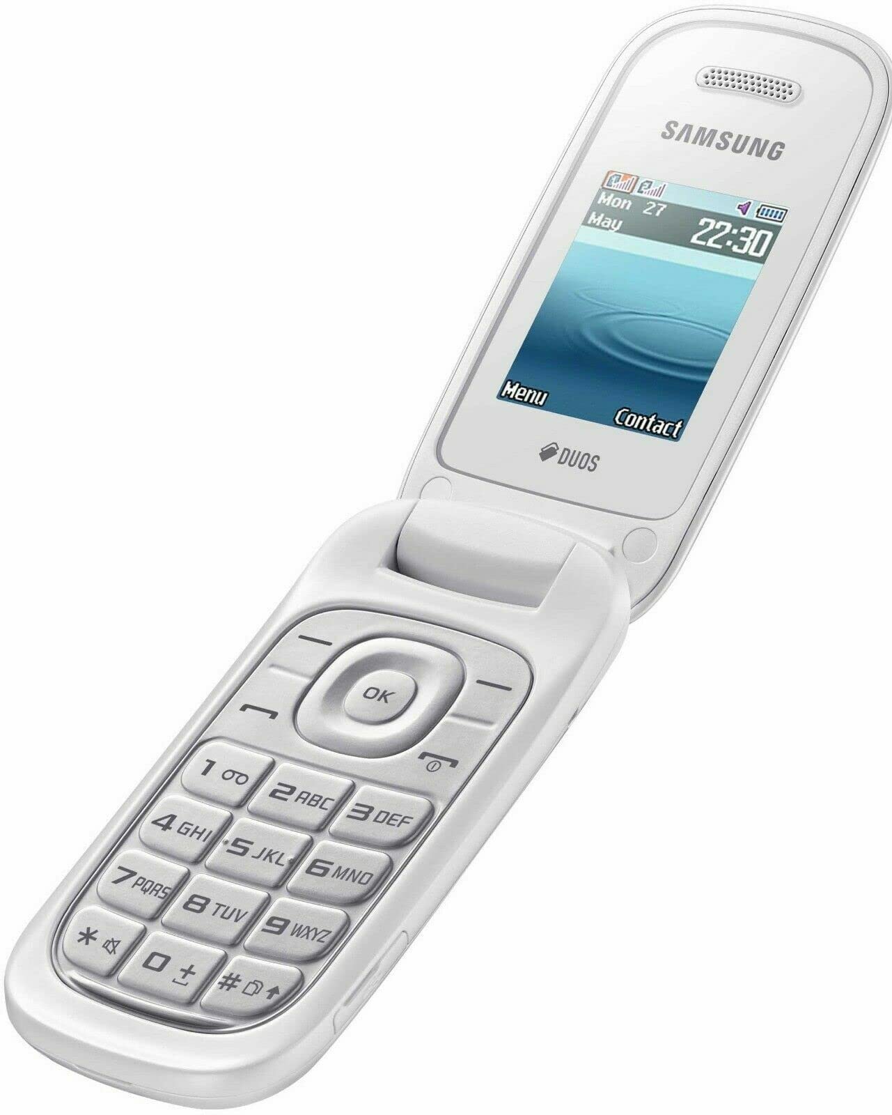 Samsung E1272 - Mobile Phone, White