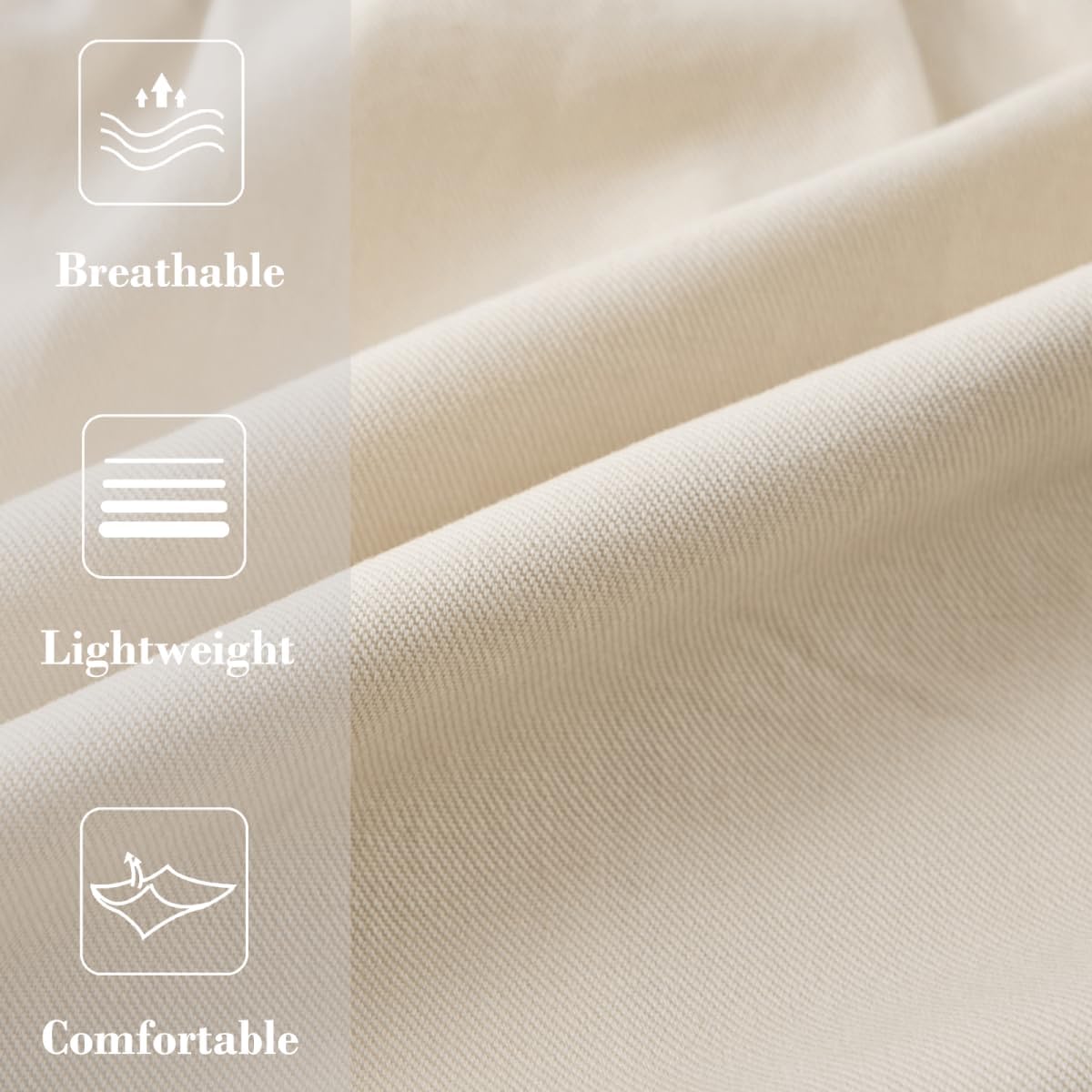 Msmsse Men's Cargo Shorts Elastic Waist Drawstring Summer Casual Cotton Work Athletic Shorts - Image 5