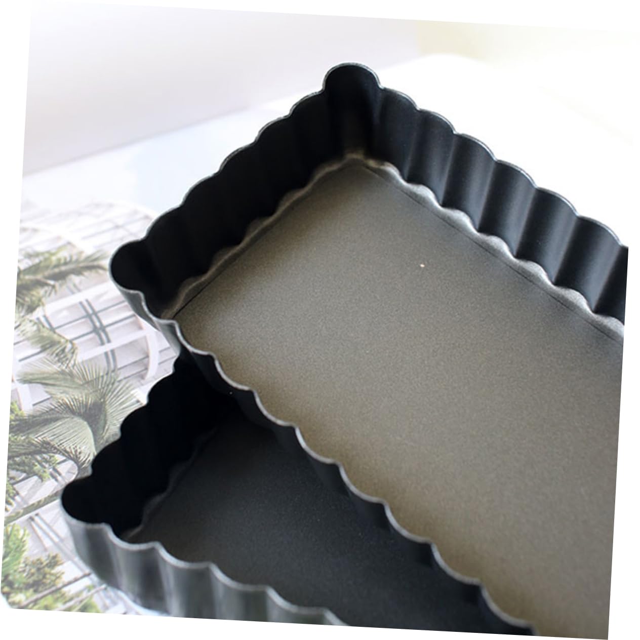 Cabilock 2pcs Non-stick Aluminum Alloy Bread Baking Mold Toast Pan for Easy Baking Design for Bread and to