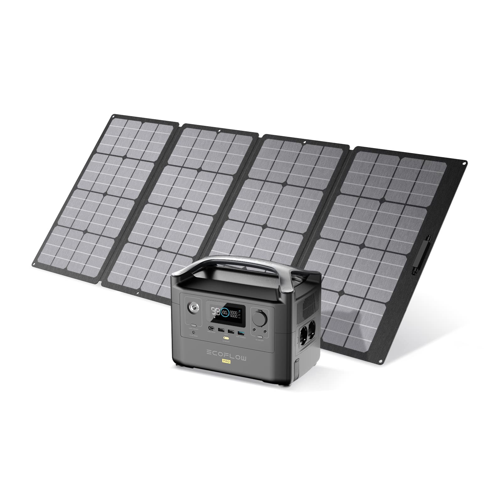 Ecoflow River Pro Solargenerator - Balkonkraftwerk mit Speicher