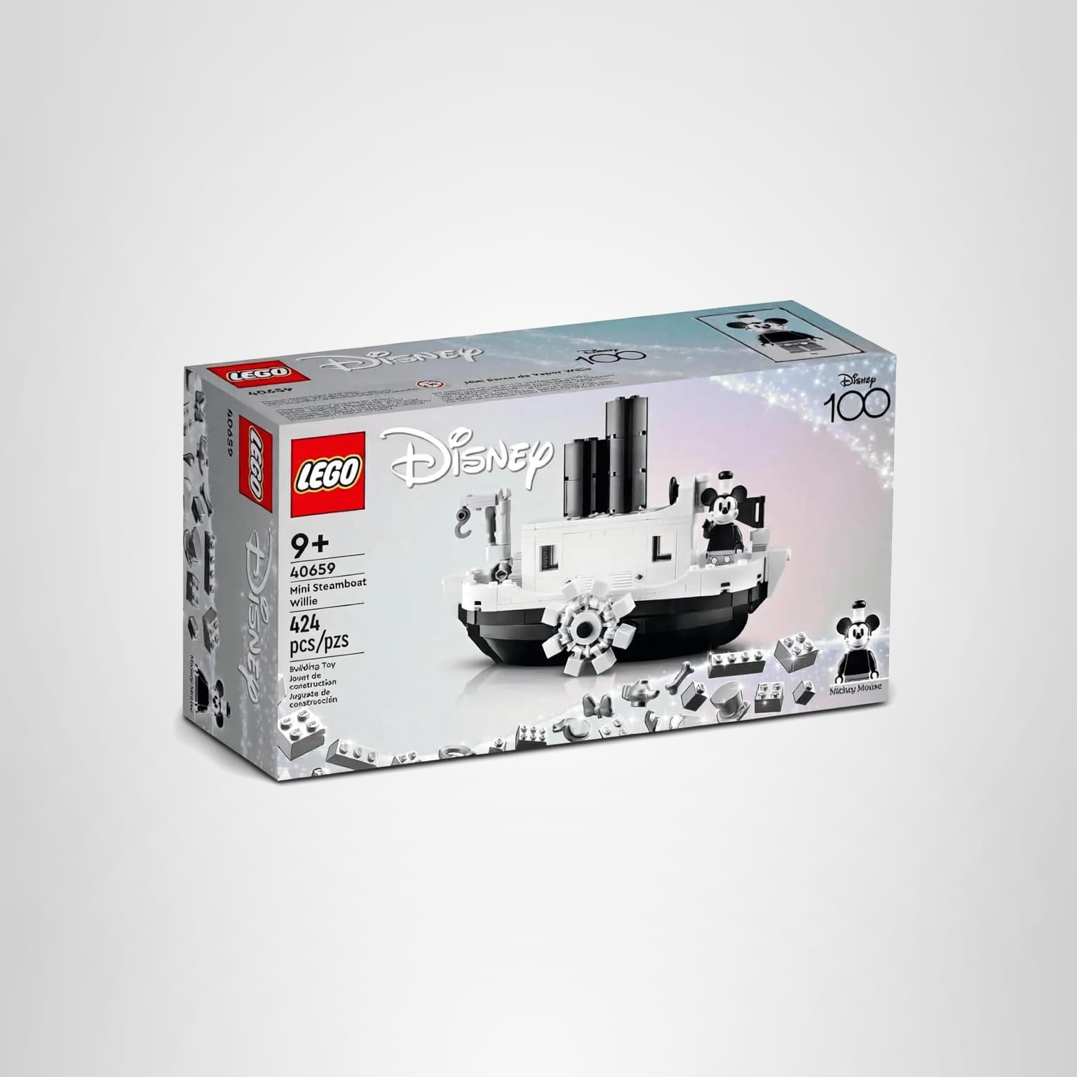 Amazon.co.jp: LEGO ミニスチームボート ウィリー GWP限定(40659、424