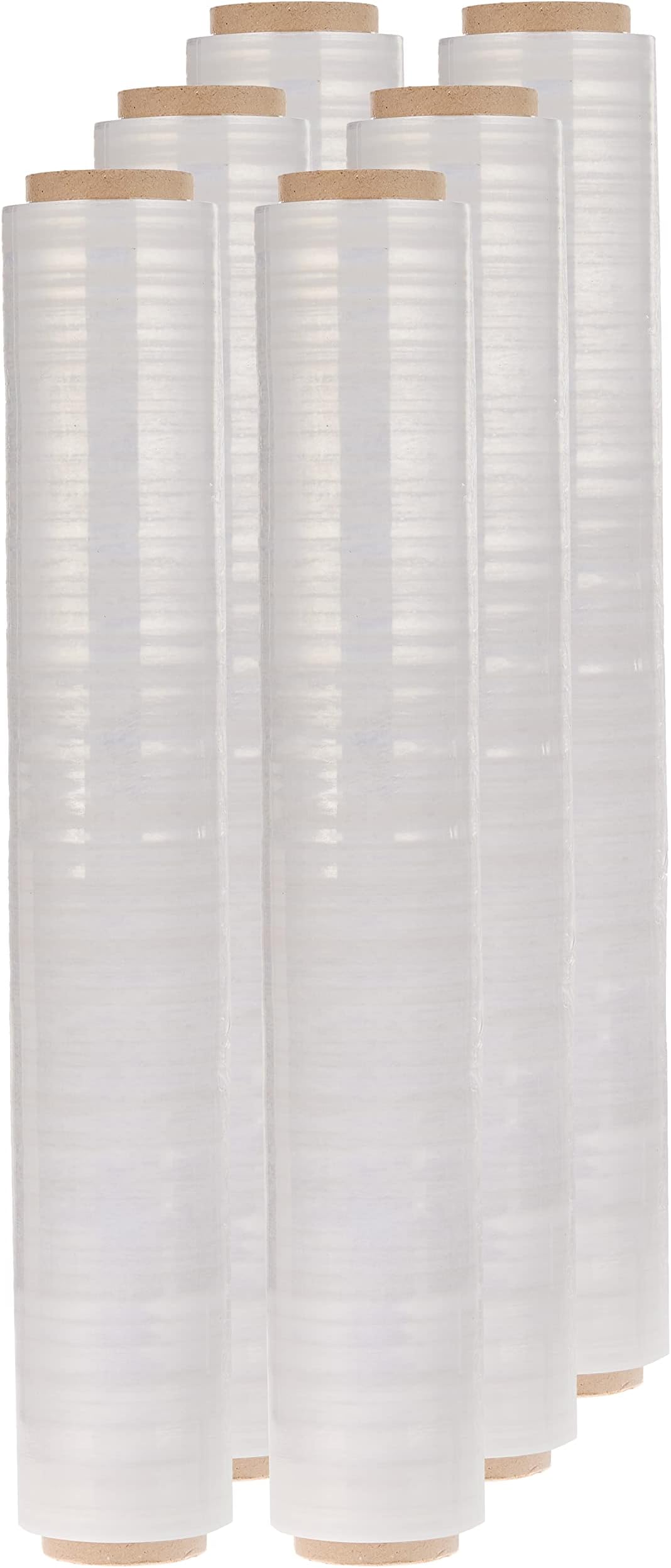 WRAPPING STRETCH PACKING FILM - 2.3 KGS 300 core x 6 pcs