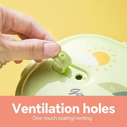 Miniatura 4 de Niiyen Fiambrera, 2 compartimentos, 2 compartimentos, con cuchara, lonchera portátil de acero inoxidable 304 para adultos, almacenamiento de