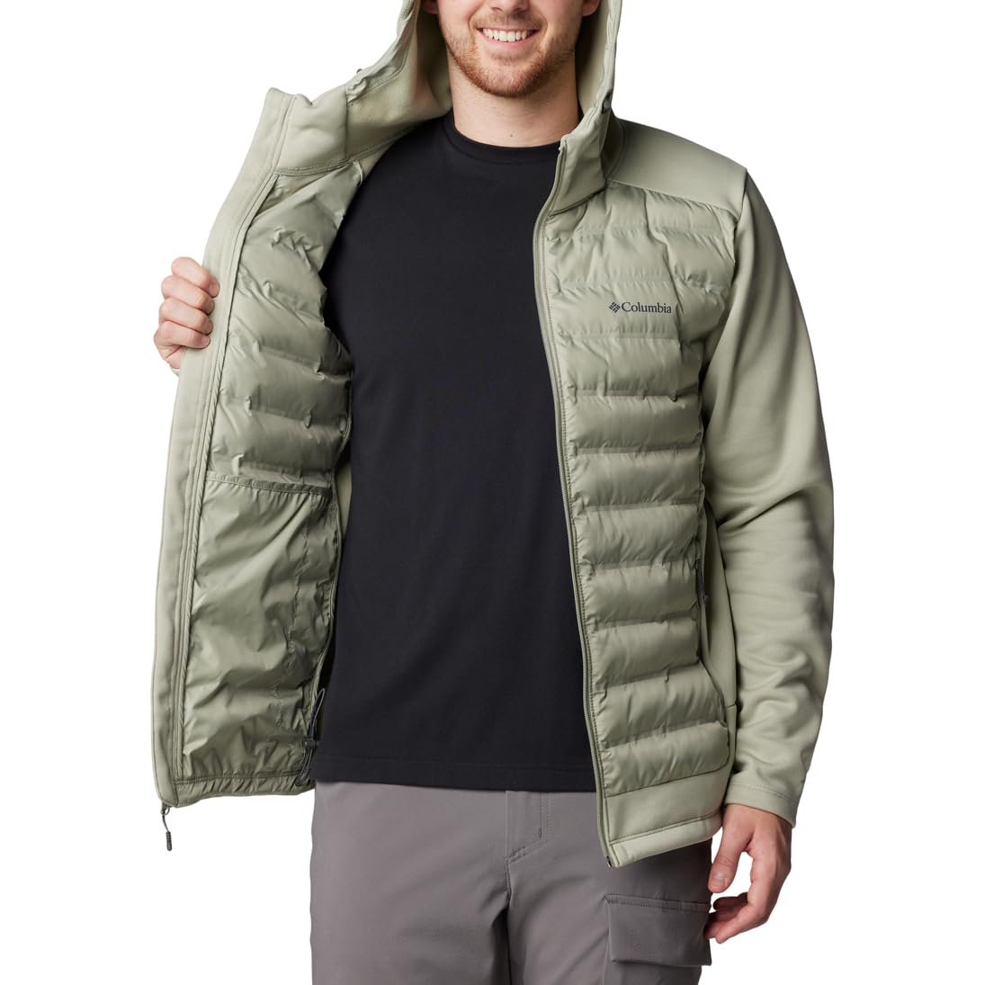 Columbia Outshield 2 Hooded Jacket Felpa con cappuccio e zip Uomo (Pacco da 1)