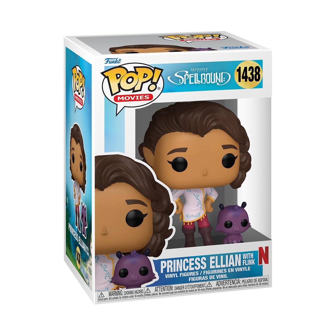 Funko Pop! & Buddy: Spellbound - Princess Elian & Flink - Collectable Vinyl Figure - Gift Idea - Official Merchandise - Toys for Kids & Adults - Movies Fans - Model Figure for Collectors and Display