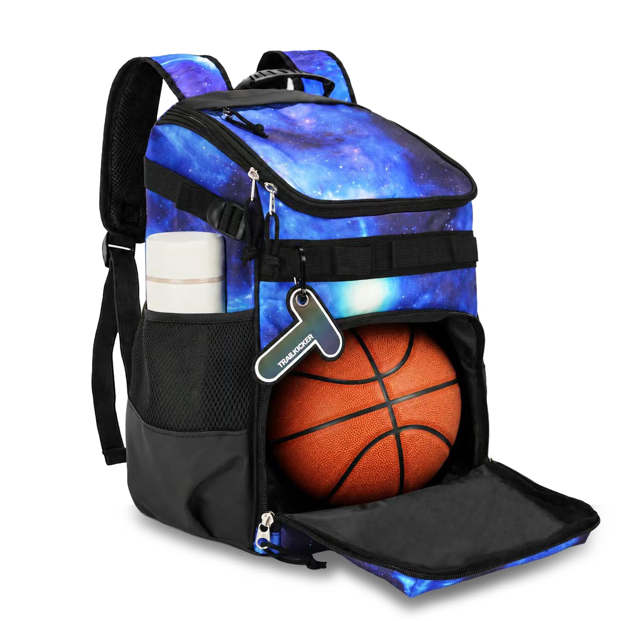 TRAILKICKER Basketball Backpack (Blue, L) — image 1