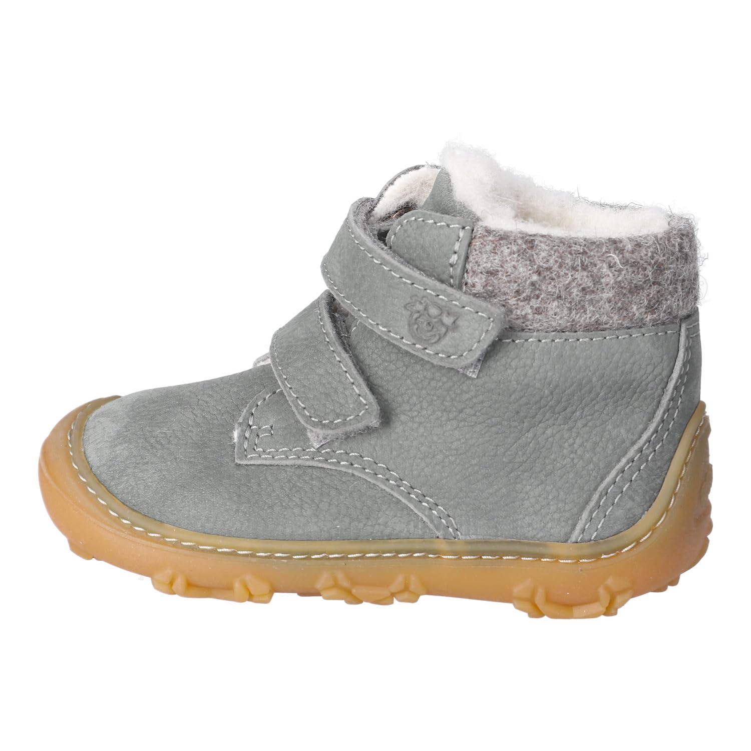 RICOSTA Mädchen und Jungen Stiefel NICO, Kinder Lauflernschuhe, Weite: Weit, terracare,Barfuß-Schuh