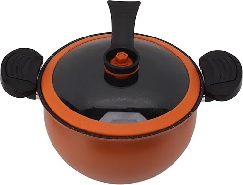 Miniatura 4 de Olla de micro presión antiadherente doméstica, diseño multifuncional, olla de sopa de micro presión de gran capacidad con válvula de escape de