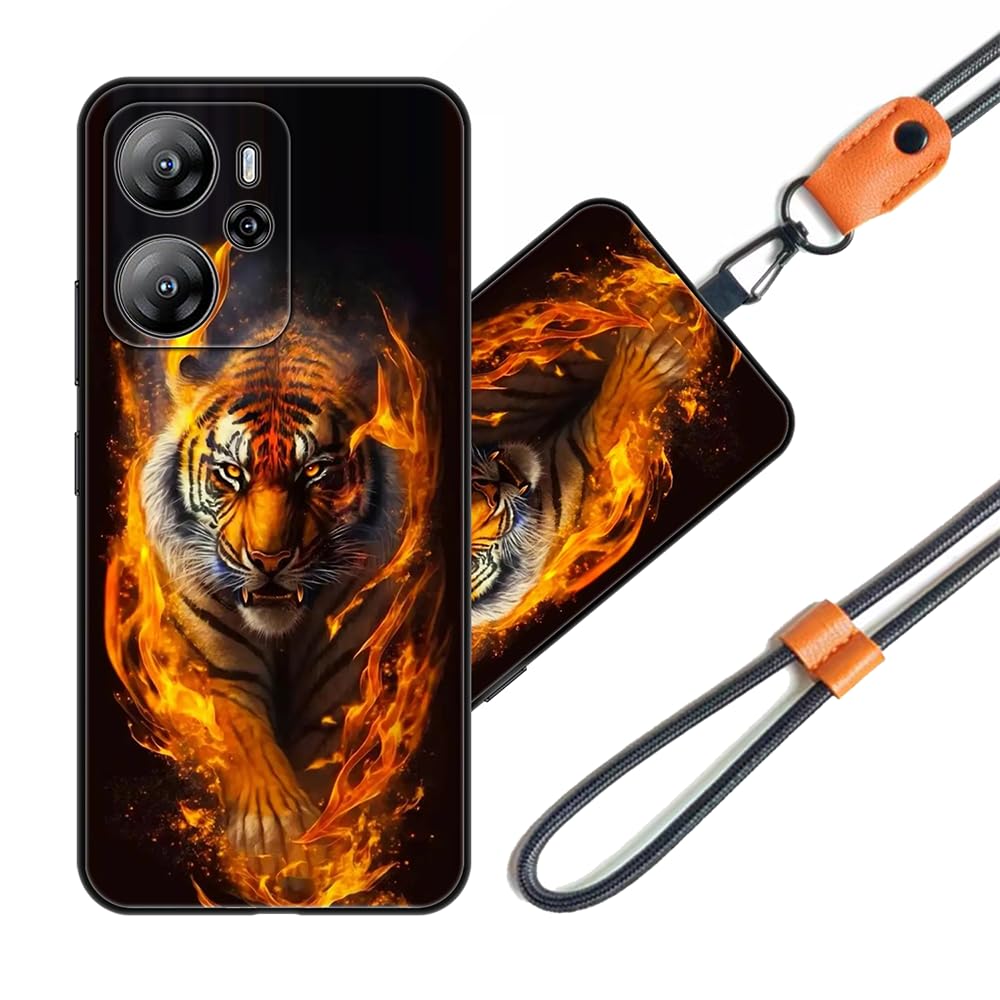 Coque Pour Oscal Tiger 8 Avec Verre Trempé, Support Et