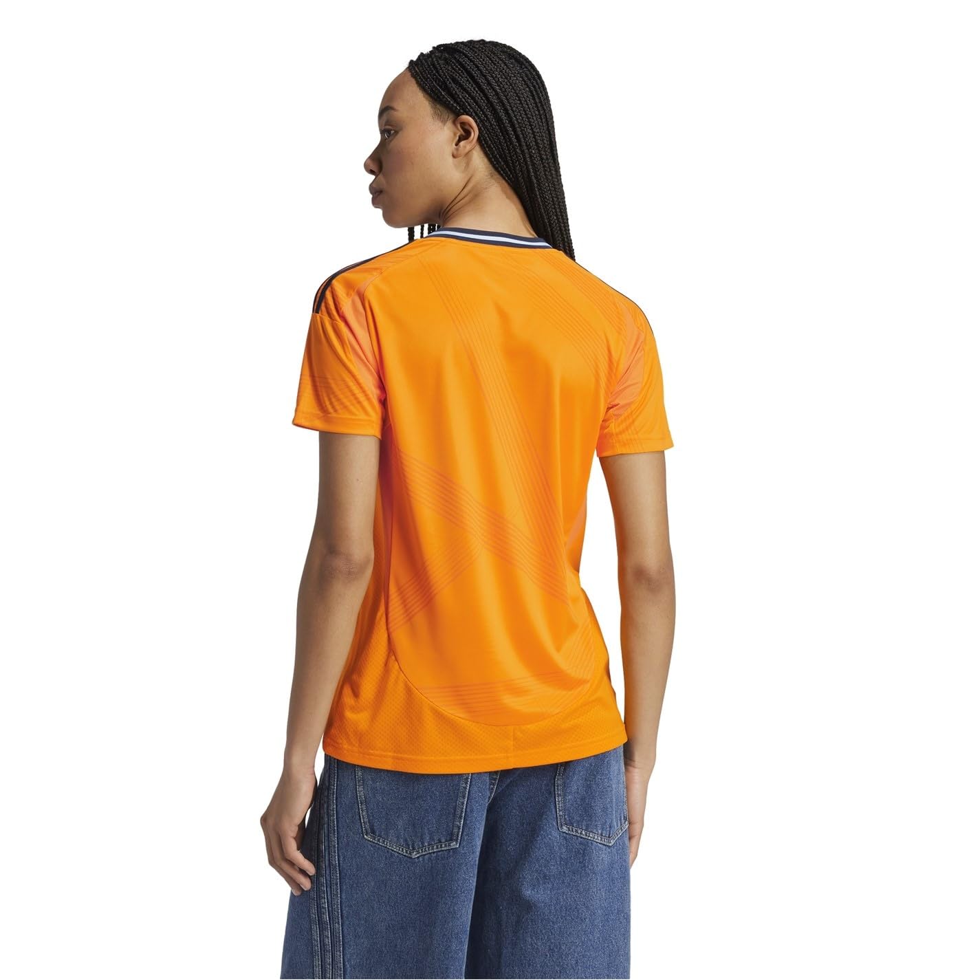 adidas Real Madrid - Camiseta de réplica exterior para mujer 24/25