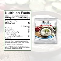 Vista 4 de RADA Dip de mezcla rápida de pepino y cebolla y eneldo sin gluten