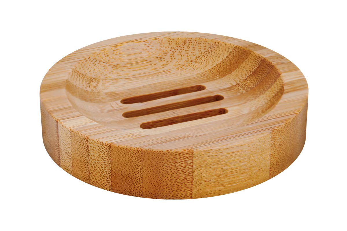 Croll & DeneckeDecorative Bamboo Soap Dish Round 86g