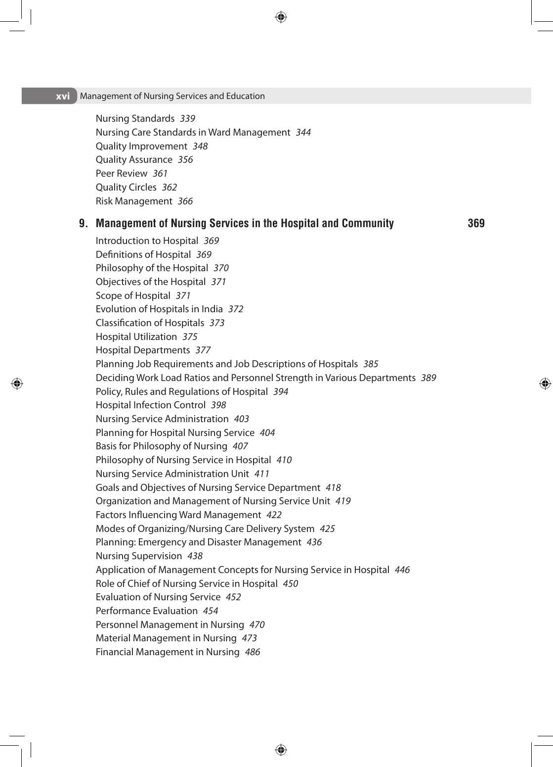MANAGEMENT OF NURSING SERVICES & EDUCATION 3