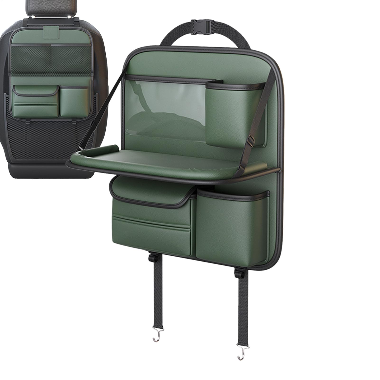 Générique Organizer per seggiolino auto, organizer per sedile posteriore | con tablet, per sala da pranzo pieghevole, design multitasche, di protezione, scomparti ad accesso rapido