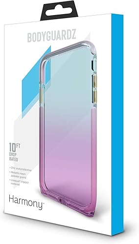 Miniatura 6 de BodyGuardz - Funda Harmony para Apple iPhone Xr (azulvioleta), protección contra impactos extremos y arañazos para iPhone XR (unicornio)