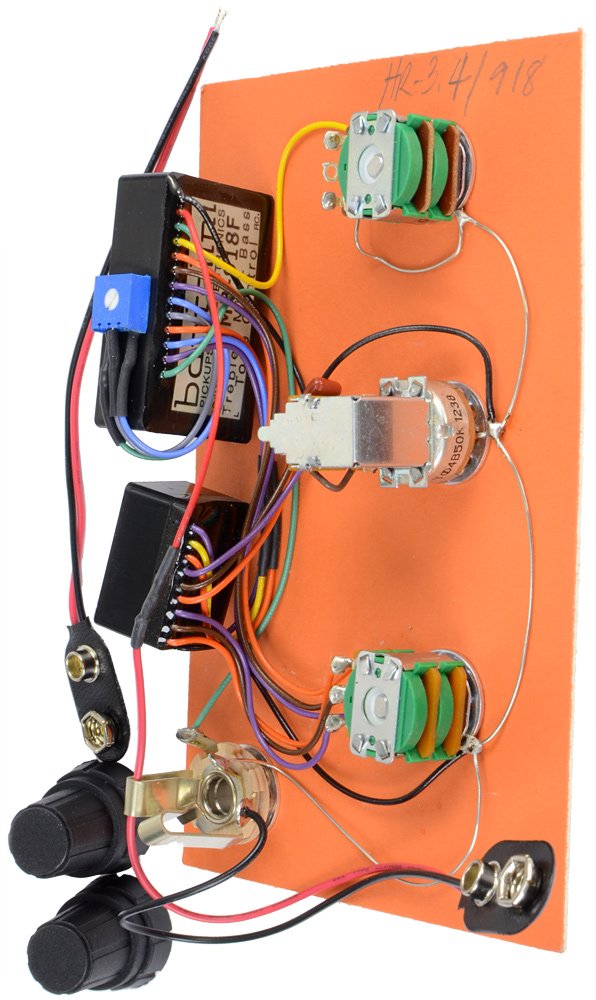 Buy Bartolini HR3.4/918 Preamp Harness 3Band EQ w/ 3 Control Knobs