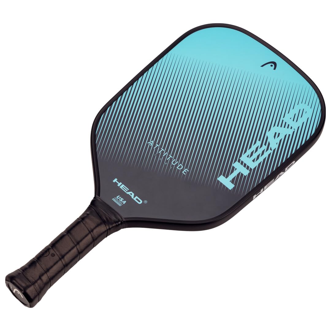 HEAD Attitude Core Pickleball Paddle, Bleu/Noir