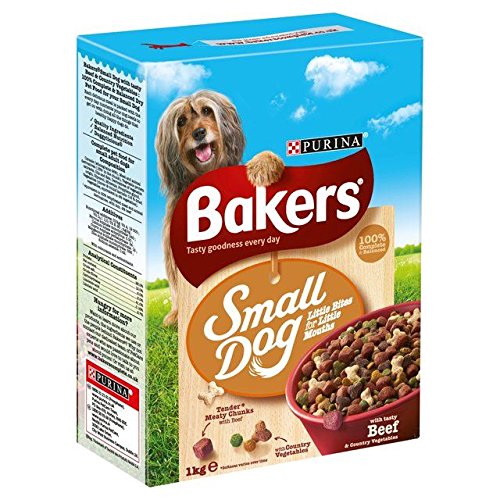 Bakers Small Dog Beef & Veg Dry Food 1kg